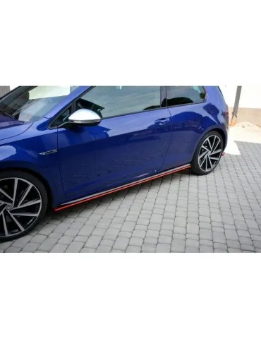 Extension / Rajout de Bas de caisse V.2 VW GOLF 7 R / R-Line Facelift - Maxton