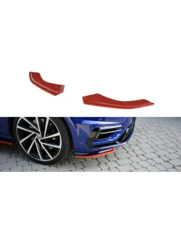 Lame de Pare-chocs Avant V.8 VW GOLF 7 R / R-Line Facelift - Maxton