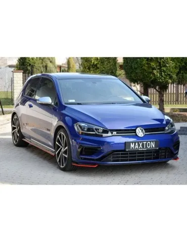 Lame de Pare-chocs Avant V.8 VW GOLF 7 R / R-Line Facelift - Maxton