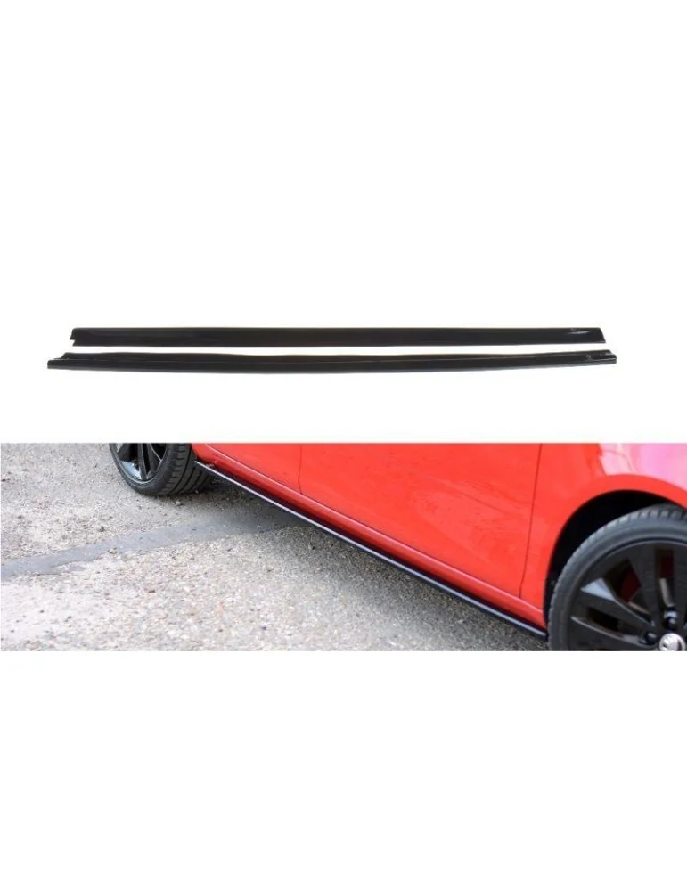 Extension / Rajout de Bas de caisse SKODA FABIA RS MK2 - Maxton