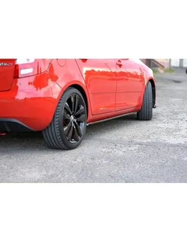 Extension / Rajout de Bas de caisse SKODA FABIA RS MK2 - Maxton