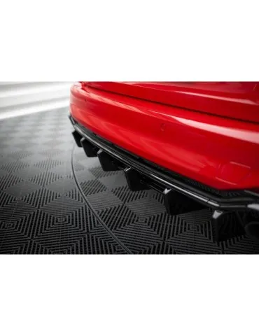 Lame / Diffuseur du Pare-chocs Arrière AUDI RS4 B9 Avant - Maxton
