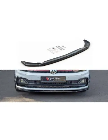 Lame de Pare-chocs Avant / Splitter V.1 VW POLO MK6 GTI - Maxton