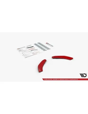 Lame de Pare-chocs Avant / Splitter V.5 VW POLO MK6 GTI - Maxton