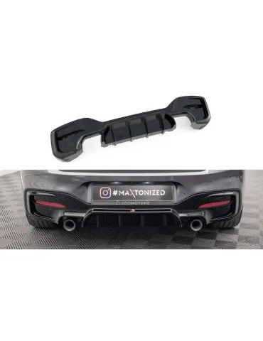 Lame / Diffuseur du Pare-chocs Arrière BMW 1 F20/ F21 Facelift M-Power - Maxton