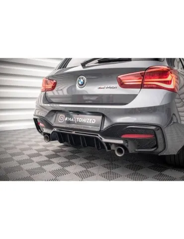 Lame / Diffuseur du Pare-chocs Arrière BMW 1 F20/ F21 Facelift M-Power - Maxton
