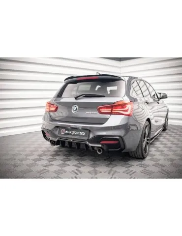 Lame / Diffuseur du Pare-chocs Arrière BMW 1 F20/ F21 Facelift M-Power - Maxton