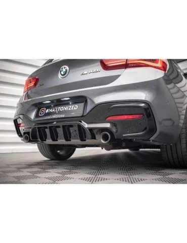 Lame / Diffuseur du Pare-chocs Arrière BMW 1 F20/ F21 Facelift M-Power - Maxton