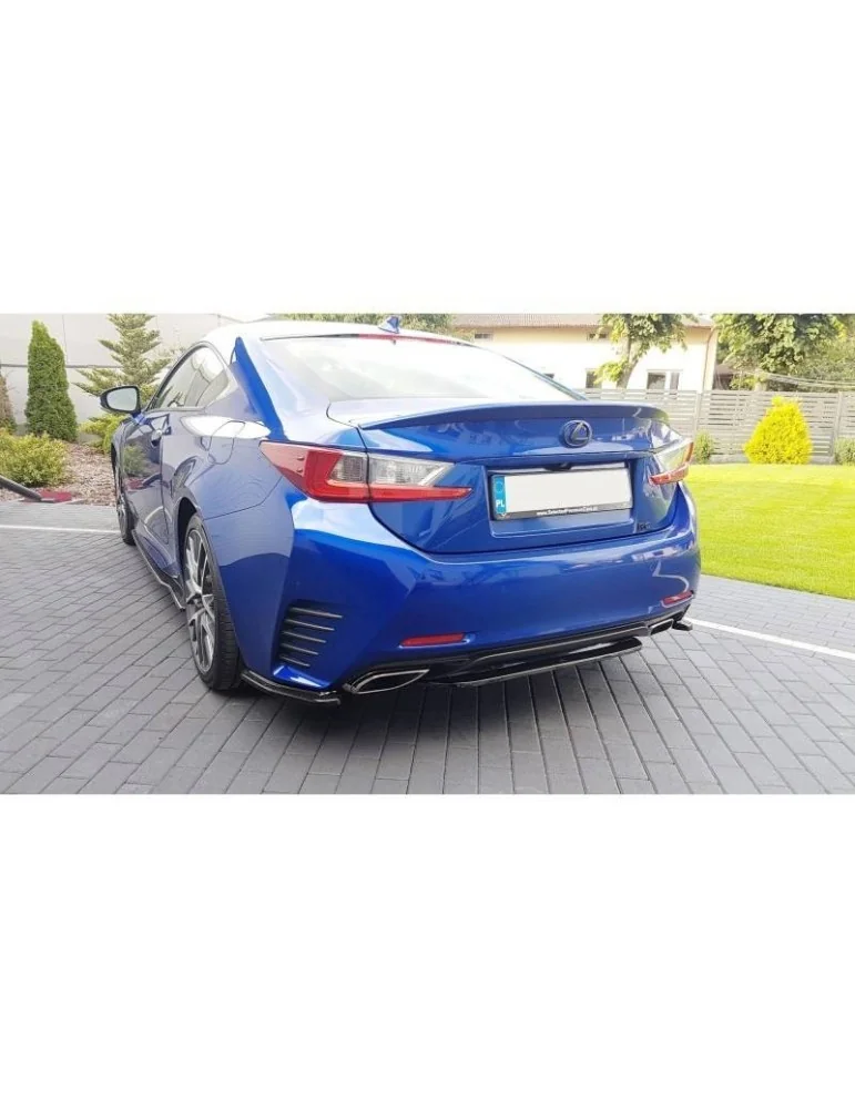 Diffuseur Lame / Diffuseur centrale Arrière (Sans barres verticales) LEXUS Rc - Maxton