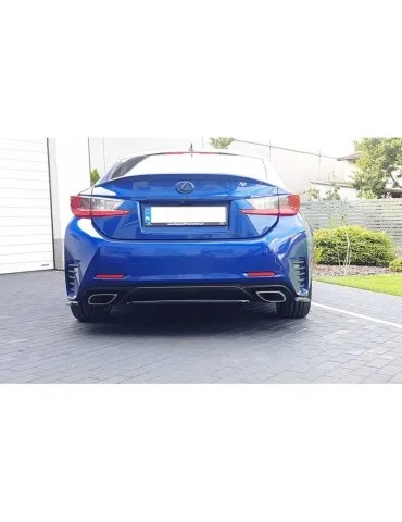 Diffuseur Lame / Diffuseur centrale Arrière (Sans barres verticales) LEXUS Rc - Maxton