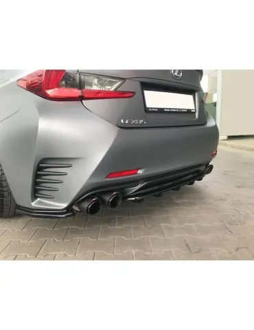 Diffuseur Lame / Diffuseur centrale Arrière (avec une barre verticale) LEXUS Rc - Maxton