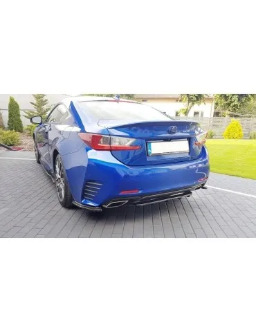 Diffuseur Lame / Diffuseur centrale Arrière (avec une barre verticale) LEXUS Rc - Maxton