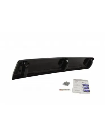 Diffuseur central Arrière BVW GOLF VII R (avec barres verticales) - Maxton