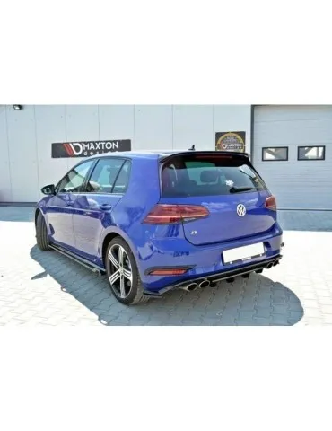 Diffuseur Lame / Diffuseur centrale Arrière VW GOLF VII R (Après Facelift) - Maxton