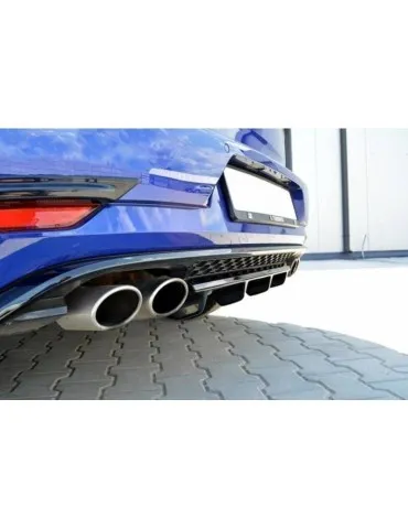 Diffuseur Lame / Diffuseur centrale Arrière VW GOLF VII R (Après Facelift) - Maxton