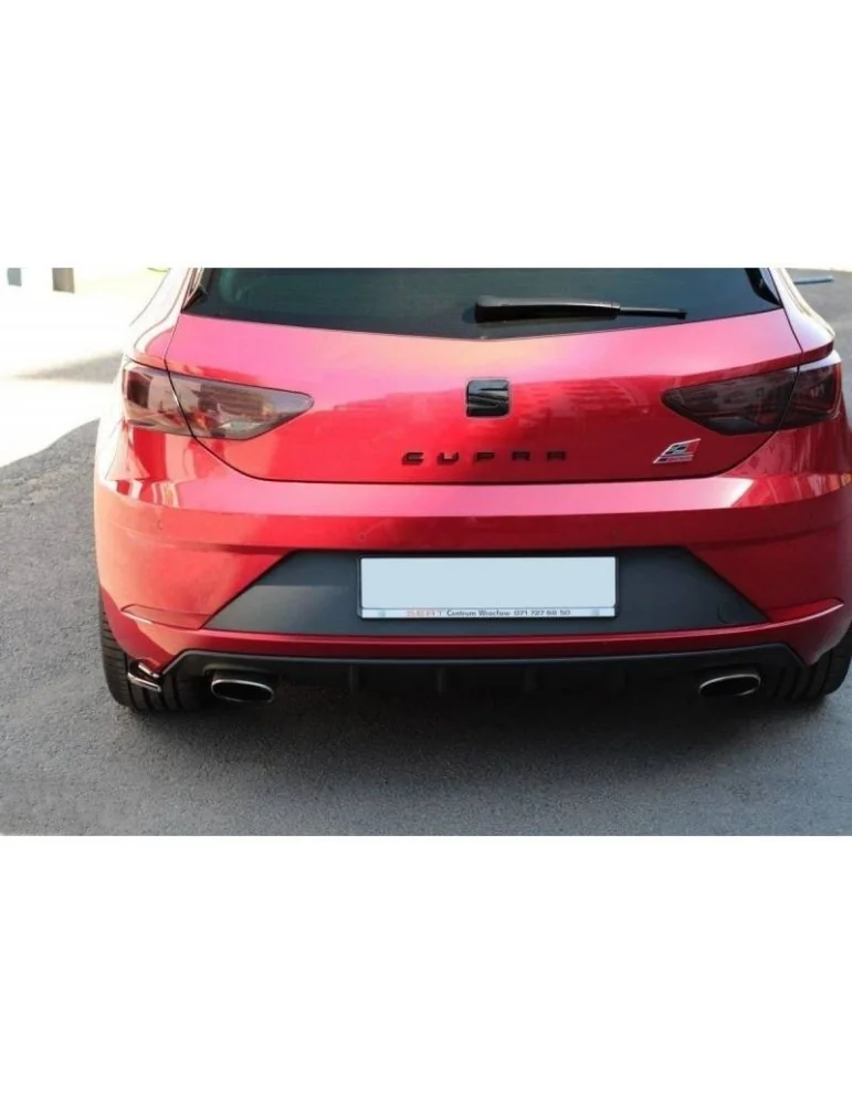 Lame de pare-chocs Arrière Latérales V.2 SEAT LEON CUPRA MK3 FL Hatchback - Maxton