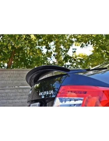 Extension Becquet / Aileron SKODA OCTAVIA RS MK3 / MK3 FL Hatchback - Maxton