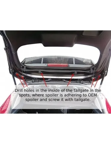 Becquet / Aileron (RS ) FORD FIESTA Mk7 / Mk7 FL - Maxton