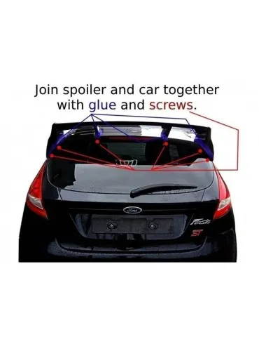 Becquet / Aileron (RS ) FORD FIESTA Mk7 / Mk7 FL - Maxton