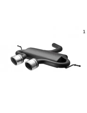 SILENCIEUX d'ECHAPPEMENT, VOLKSWAGEN GOLF VI, GOLF V R32, SCIROCCO 3 1 - Maxton