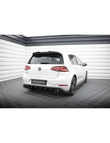 Lame / Diffuseur du Pare-chocs Arrière VW GOLF VII GTI Facelift - Maxton