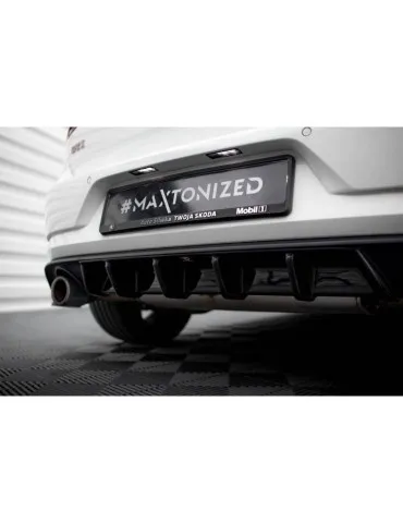 Lame / Diffuseur du Pare-chocs Arrière VW GOLF VII GTI Facelift - Maxton