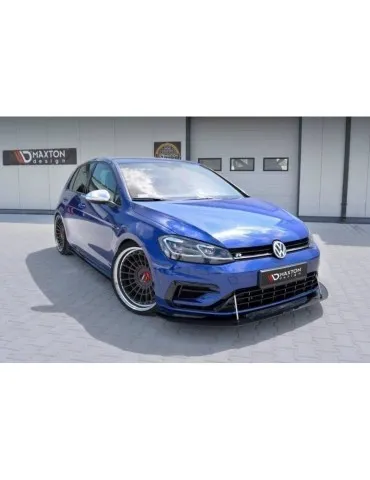 Extension / Rajout de Bas de caisse sport VW GOLF 7 R / R-Line Facelift Texturé - Maxton