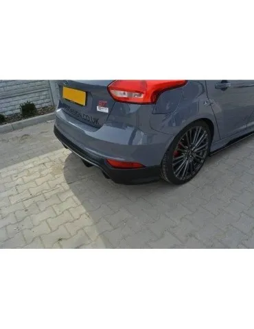 Lame / Diffuseur du Pare-chocs Arrière FOCUS ST MK3 (Facelift) RS- ABS - Maxton