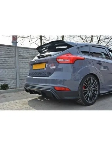 Lame / Diffuseur du Pare-chocs Arrière FOCUS ST MK3 (Facelift) RS- ABS - Maxton