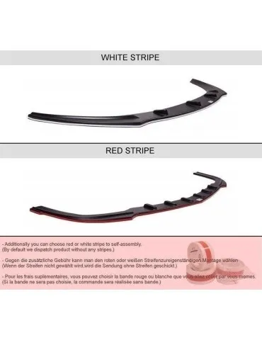 Lame / Splitter V.1 SUBARU IMPREZA WRX STI 2009-2011 - Maxton