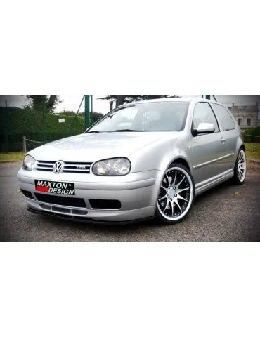 Lame de pare-chocs Avant VW GOLF IV (25TH RAJOUT Avant) carbone  - Maxton