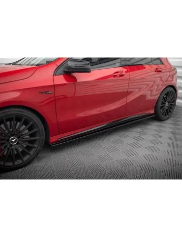 Extension / Rajout de Bas de caisse MERCEDES A W176/ CLA 117 AMG/ CLA 117 AMG LINE Facelift - Maxton