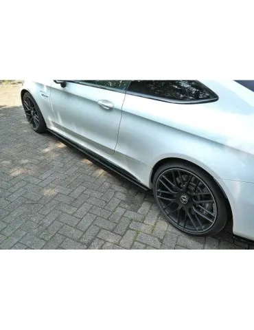 Extension / Rajout de Bas de caisse MERCEDES C-class C205 63AMG Coupe - Maxton