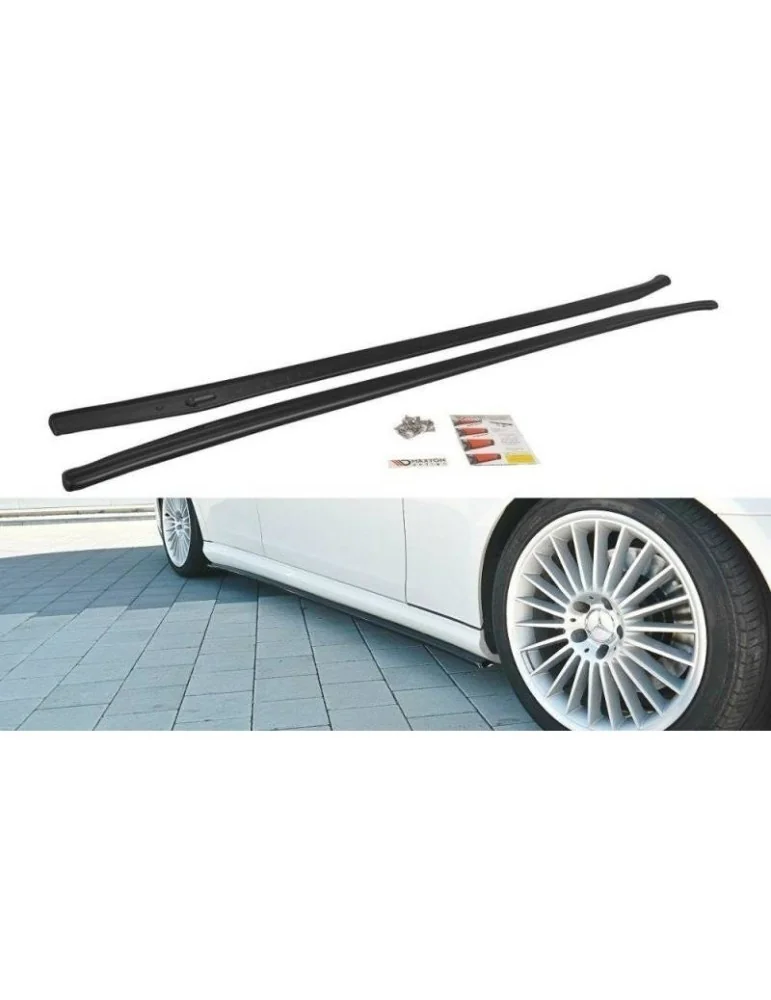 Extension / Rajout de Bas de caisse MERCEDES CLS C219 55AMG - Maxton