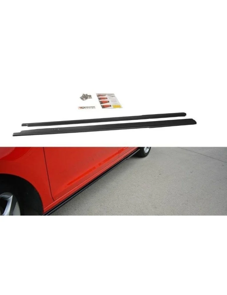 Extension / Rajout de Bas de caisse SKODA RAPID - Maxton