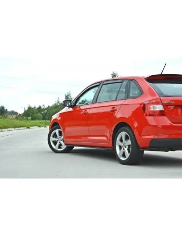 Extension / Rajout de Bas de caisse SKODA RAPID - Maxton