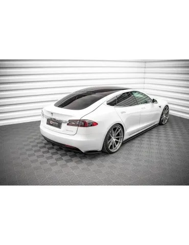 Extension / Rajout de Bas de caisse Tesla Model S Facelift - Maxton