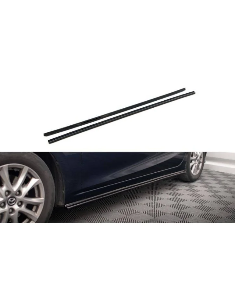 Extension / Rajout de Bas de caisse MAZDA 3 BN (MK3) - Maxton