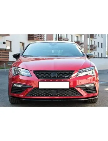 Lame de Pare-chocs Avant V.1 SEAT LEON CUPRA / FR MK3 FL - Maxton