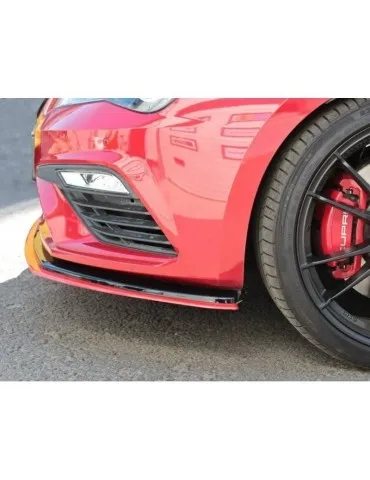 Lame de Pare-chocs Avant V.3 SEAT LEON CUPRA / FR MK3 FL - Maxton