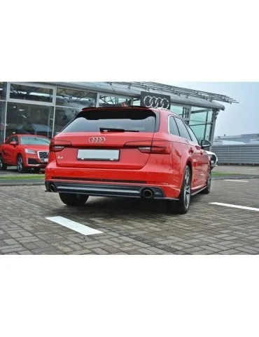 Diffuseur central Arrière AUDI A4 B9 S-LINE - Maxton