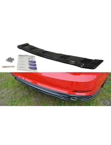 Diffuseur central Arrière AUDI A5 F5 S-LINE (sans barres verticales) - Maxton