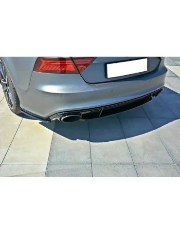 Diffuseur central Arrière AUDI RS7 Facelift - Maxton
