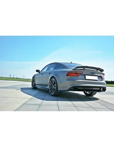 Diffuseur central Arrière AUDI RS7 Facelift - Maxton