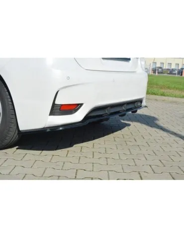 Diffuseur central Arrière LEXUS CT MK1 Facelift (avec une barre verticale) - Maxton