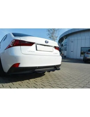Diffuseur central Arrière LEXUS IS MK3 H (avec une barre verticale) - Maxton