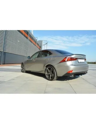 Diffuseur central Arrière LEXUS IS MK3 T (avec une barre verticale) - Maxton