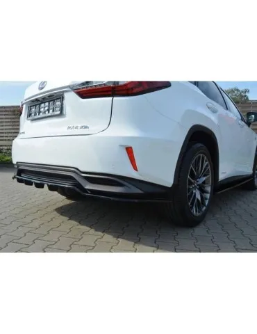 Diffuseur central Arrière LEXUS RX Mk4 H (avec une barre verticale) - Maxton