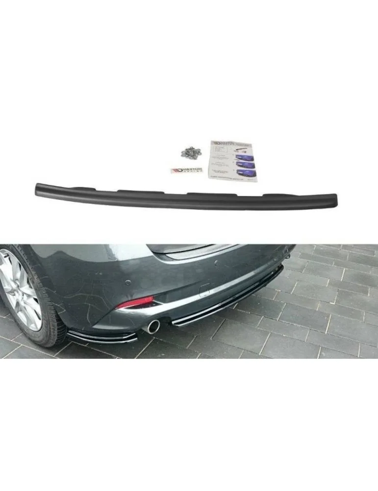 Diffuseur central Arrière MAZDA 3 BM (MK3) Facelift (sans barres verticales) - Maxton