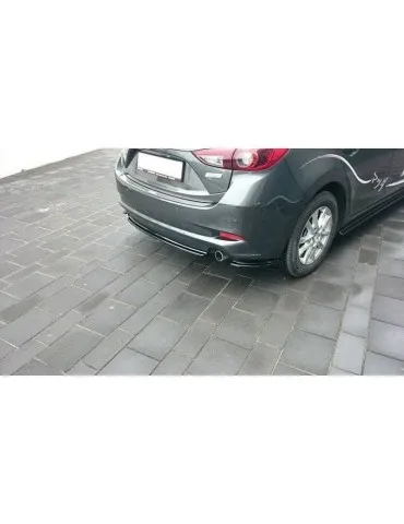 Diffuseur central Arrière MAZDA 3 BM (MK3) Facelift (sans barres verticales) - Maxton